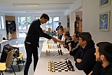 Simultanschach mit GM Dennis Wagner